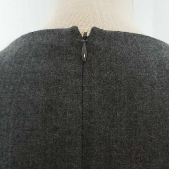 Talbots Women's Vintage two piece midi Dress and Blazer vintage suit dark‎ grey - Picture 7 of 16